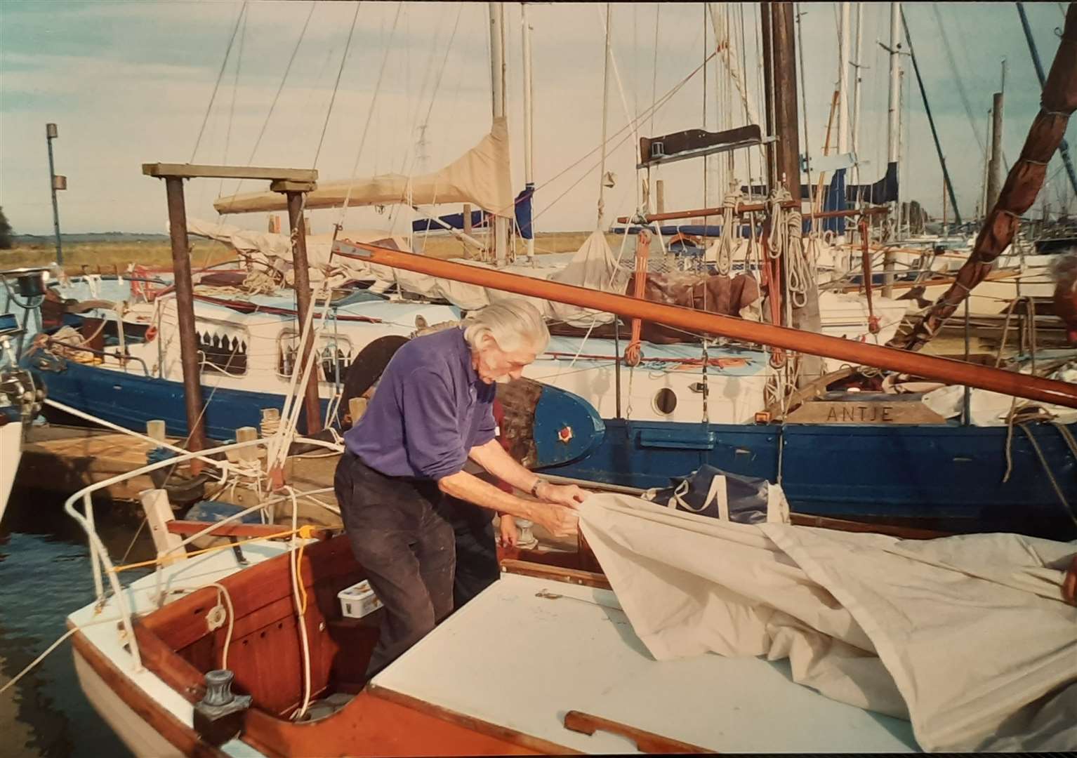 Steve Green harboured a life-long interest in boats