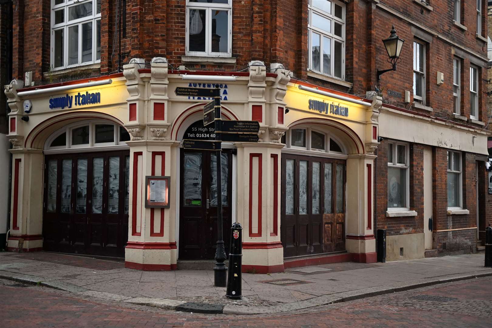 The location of the new restaurant is the former Simply Italian in Northgate