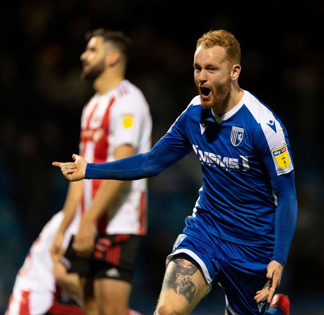 Gillingham defender Connor Ogilvie. Picture: Ady Kerry