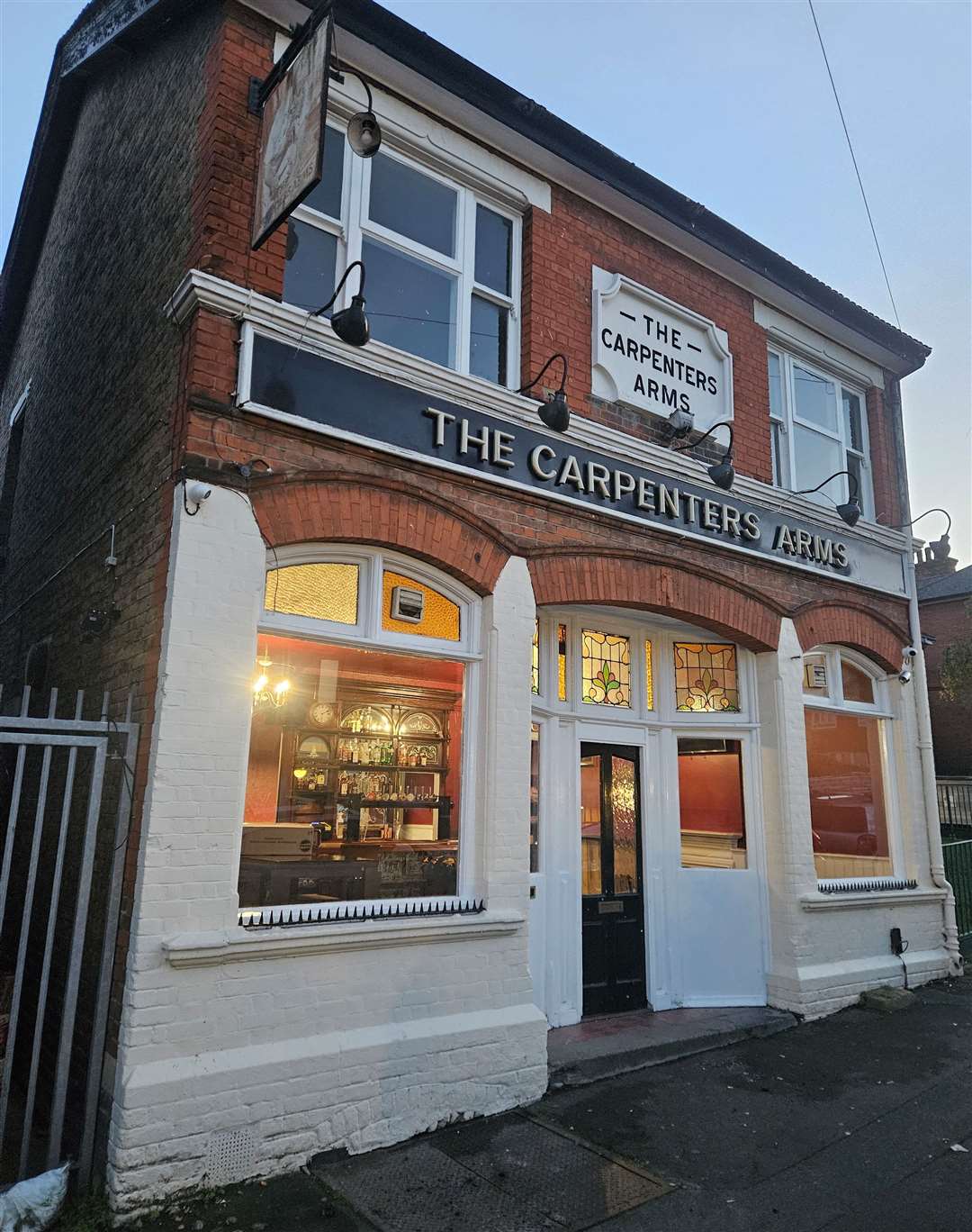 The Carpenters Arms in Rochester has reopened