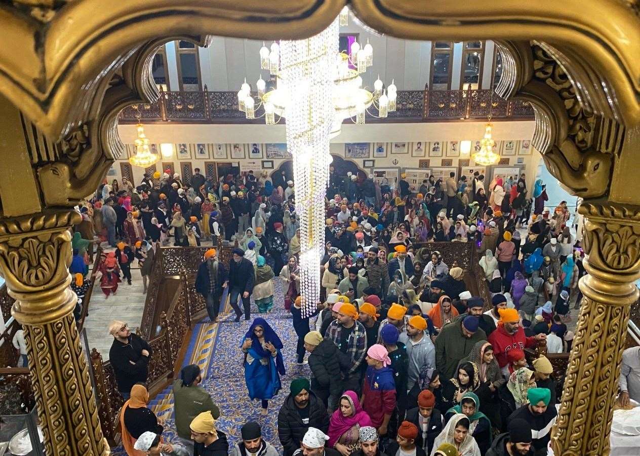 Festivities will still go ahead inside the gurdwara