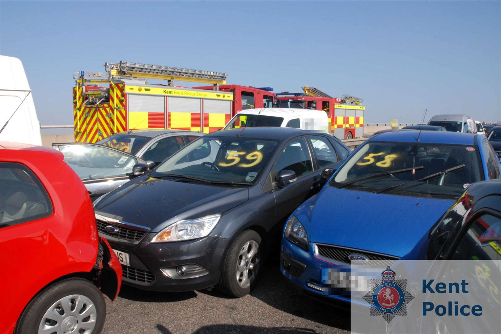 Car 59, Graham Thwaites' vehicle. Picture: Kent Police