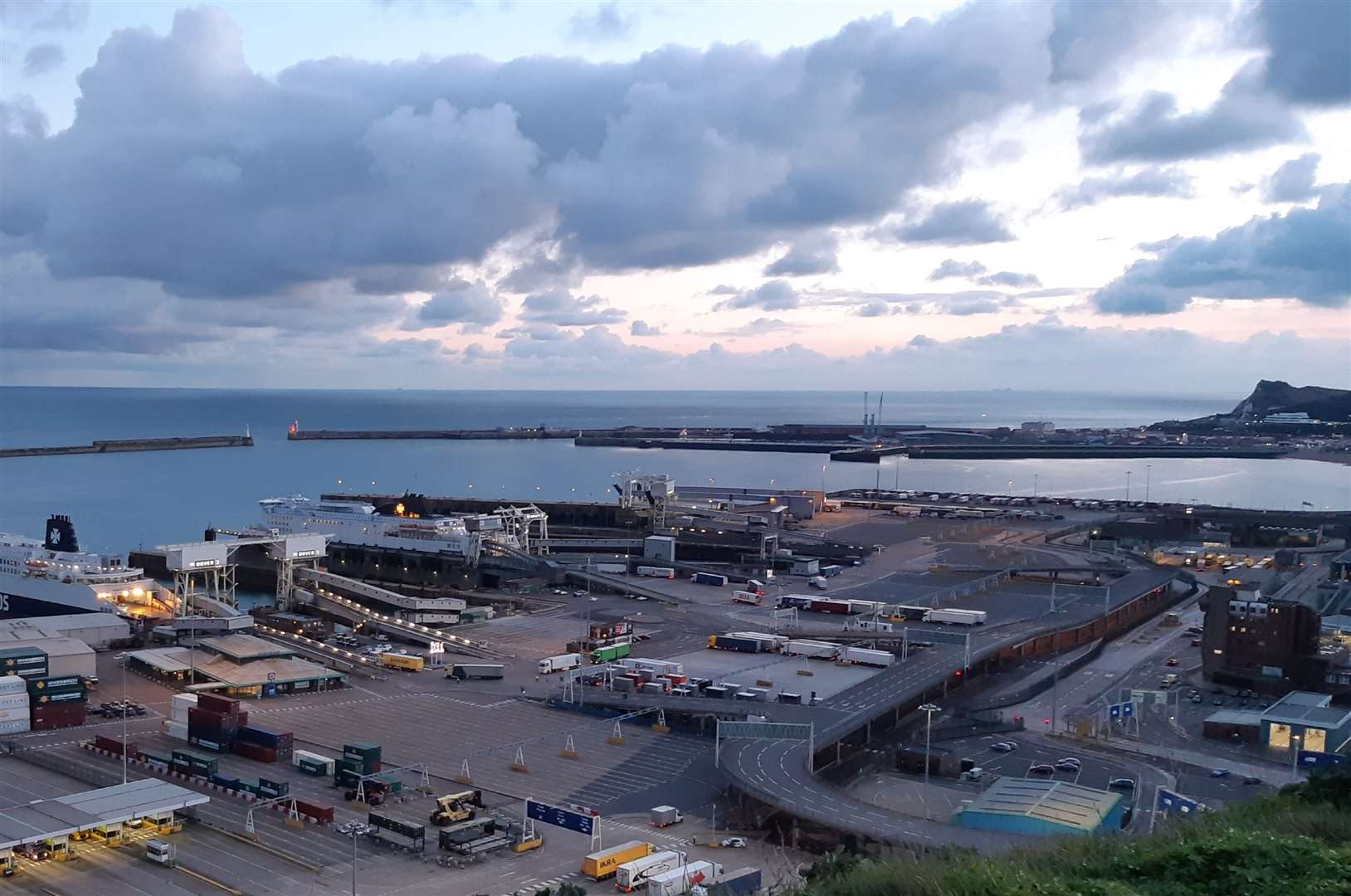 Dover Eastern Docks. The port authority says the Brexit delays gives it more time to prepare (18124587)