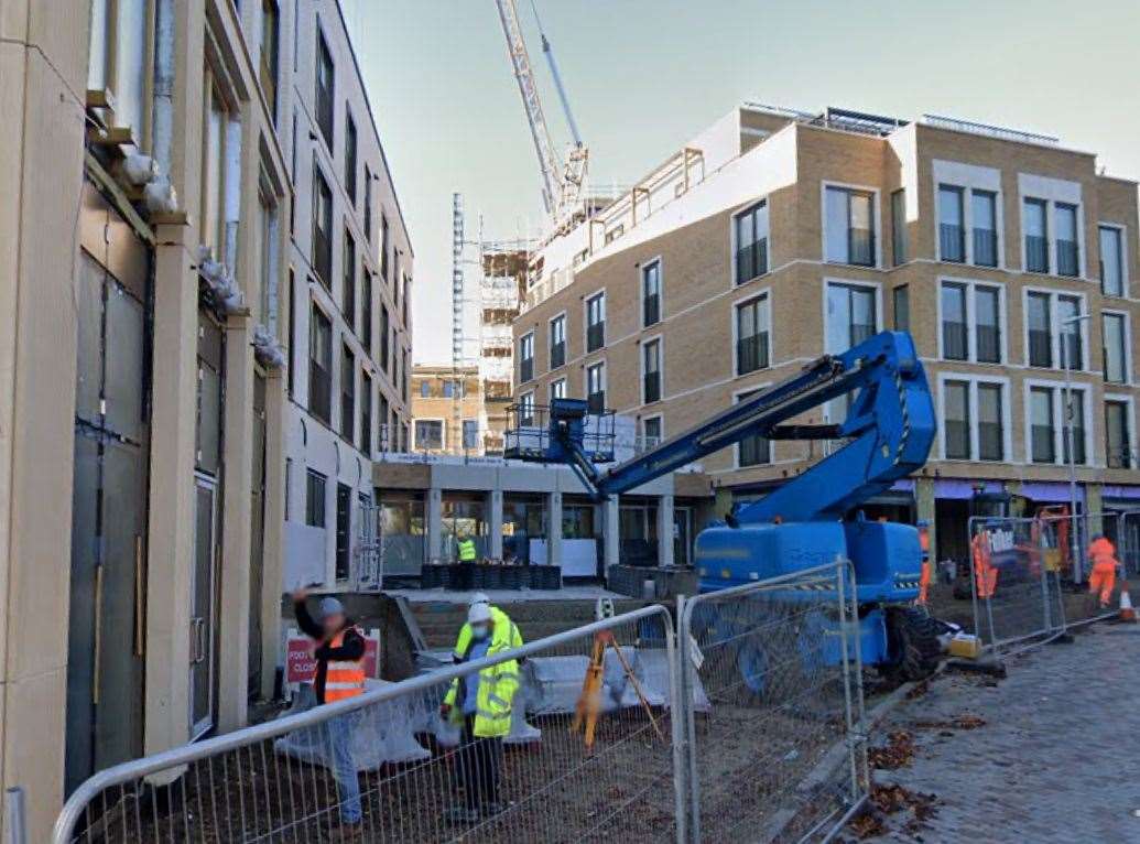 The development comprises of one, two and three-bedroom homes. Seen here during is construction in 2020. Picture: Google