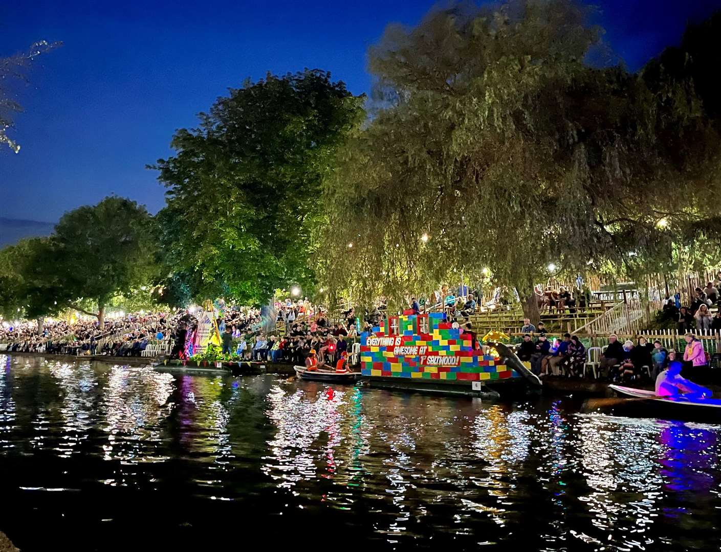 The Hythe Venetian Fete runs every two years and is organised by volunteers. Picture: FHDC