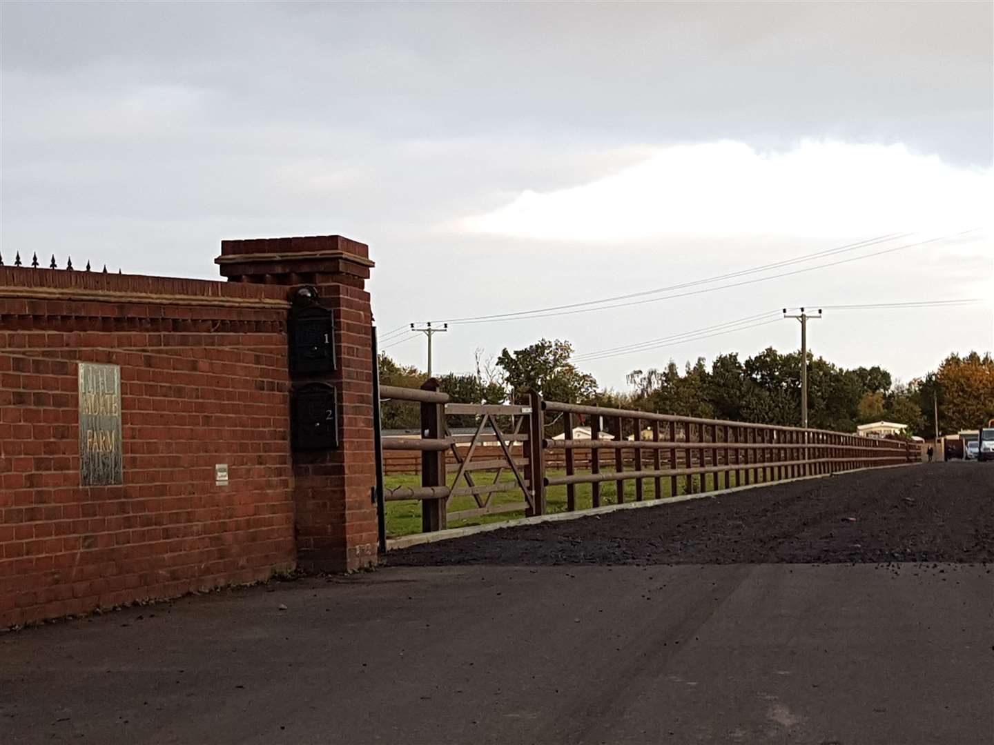 Moate Farm is home to a traveller encampment which illegally increased in size from 20 motorhomes to 57