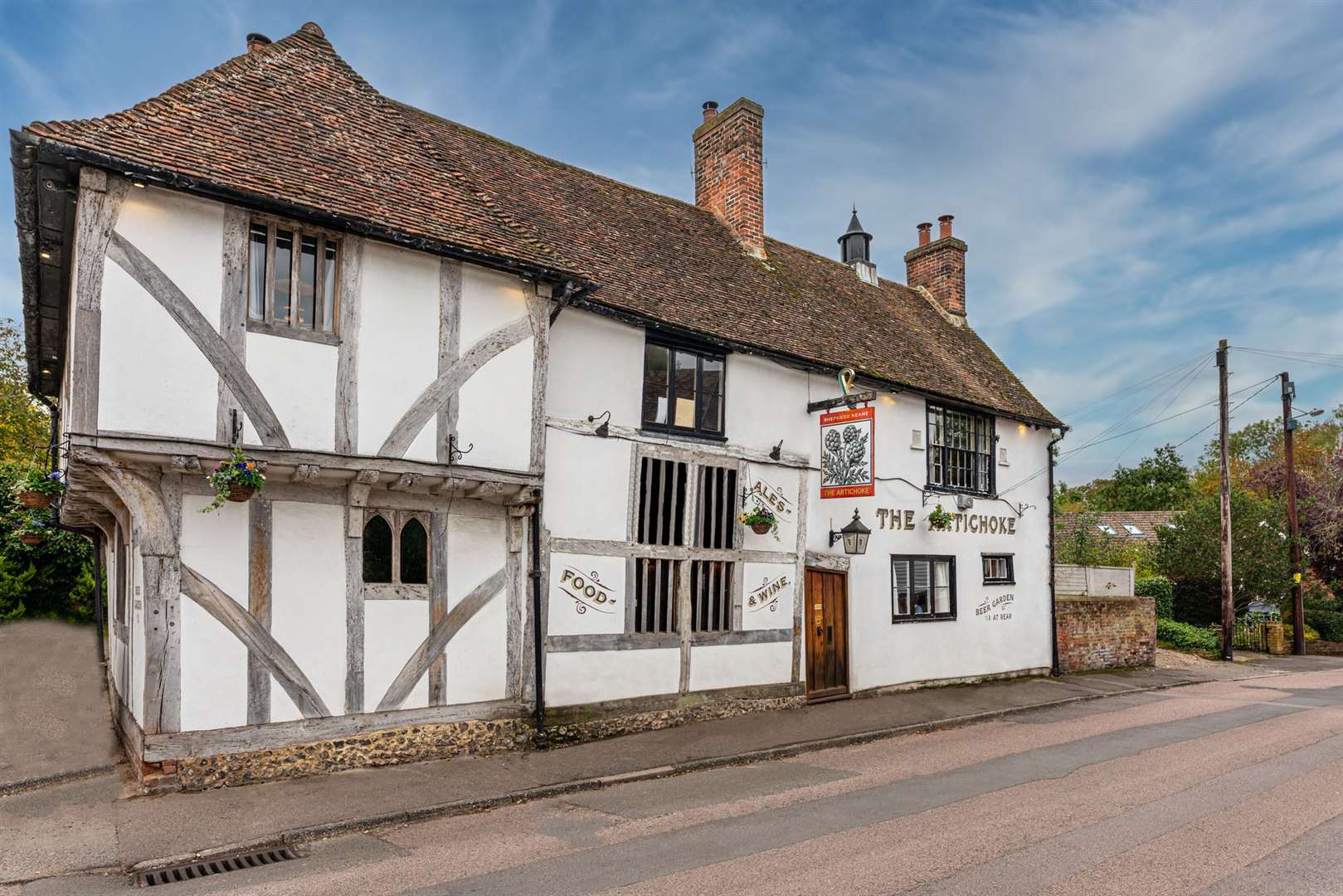 The Artichoke is historically significant for owners Shepherd Neame