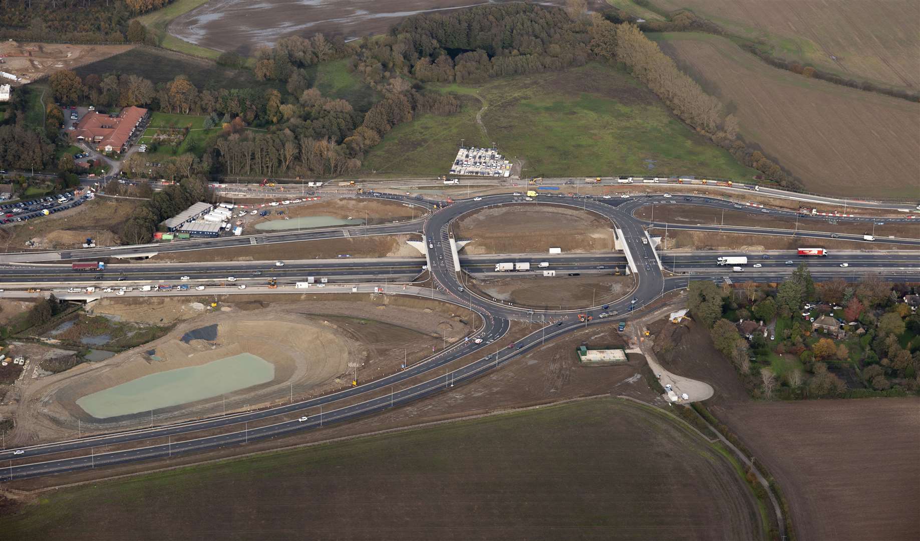 Truckers will only be allowed to access the site from Junction 10a. Picture: Ady Kerry