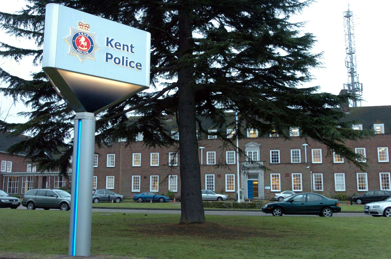 The misconduct hearing was held at Kent Police Headquarters in Sutton Road. Maidstone. Picture: Matthew Walker