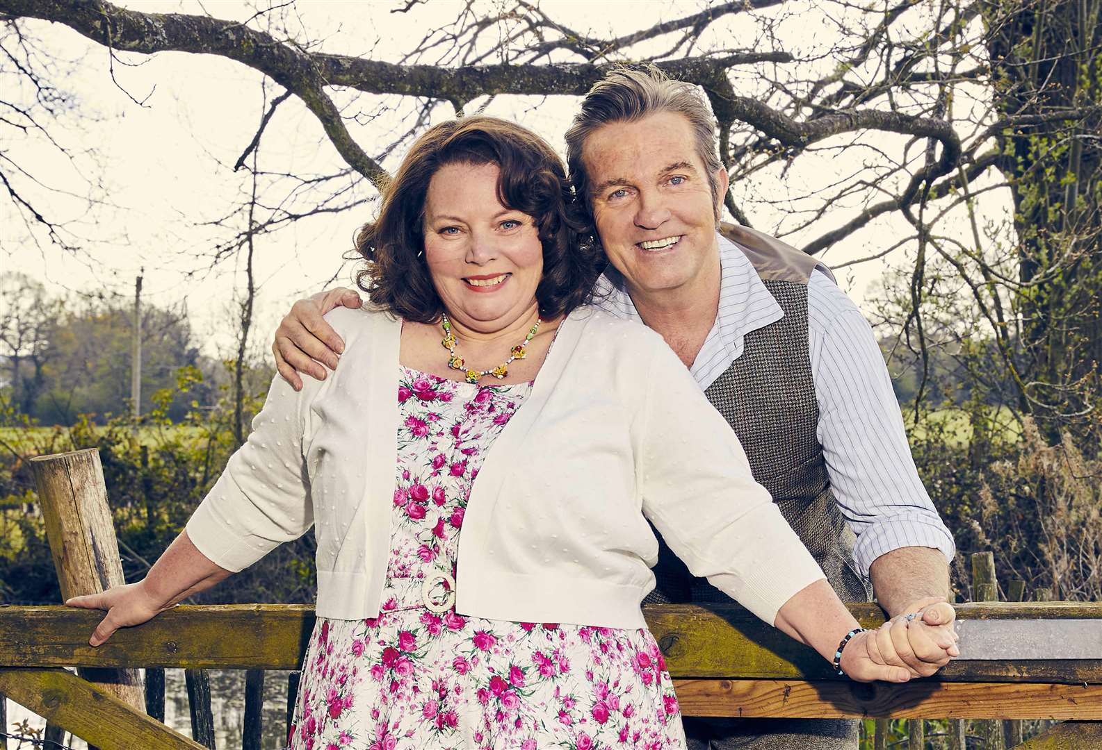 Joanna Scanlan as Ma Larkin and Bradley Walsh as Pop Larkin Picture: ITV Plc / Objective Fiction / Genial