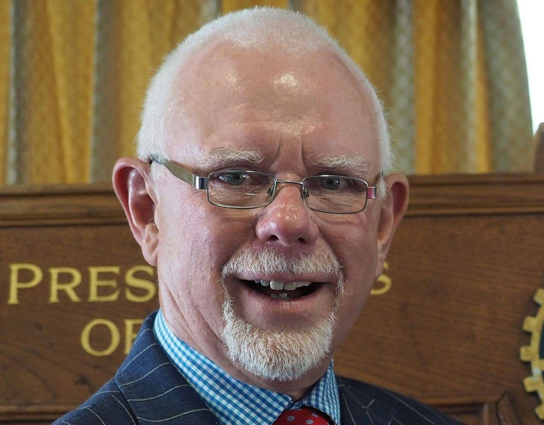 Canterbury Food Bank chair of trustees Martin Ward