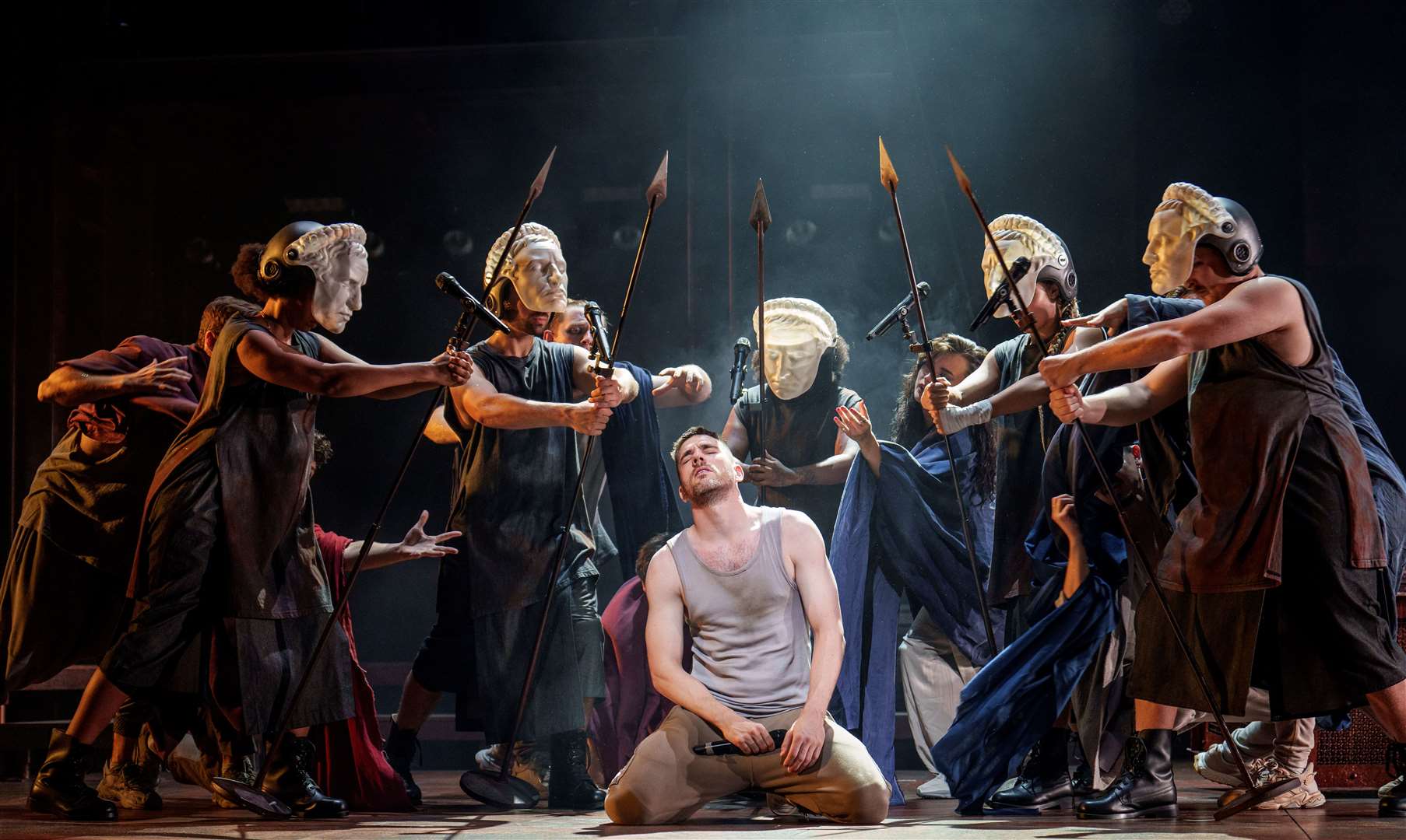 Andrew Lloyd Webber’s Jesus Christ Superstar is currently showing in Canterbury. Picture: Supplied by the Marlowe Theatre