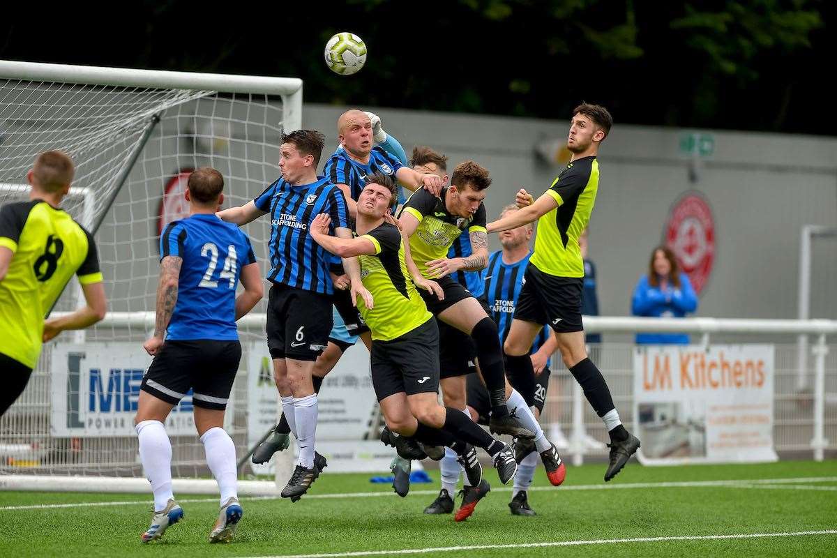 Range Rovers Sports versus Park Regis Neo in the Kent Sunday Junior Cup final at Chatham Town Picture: PSP Images (56688102)