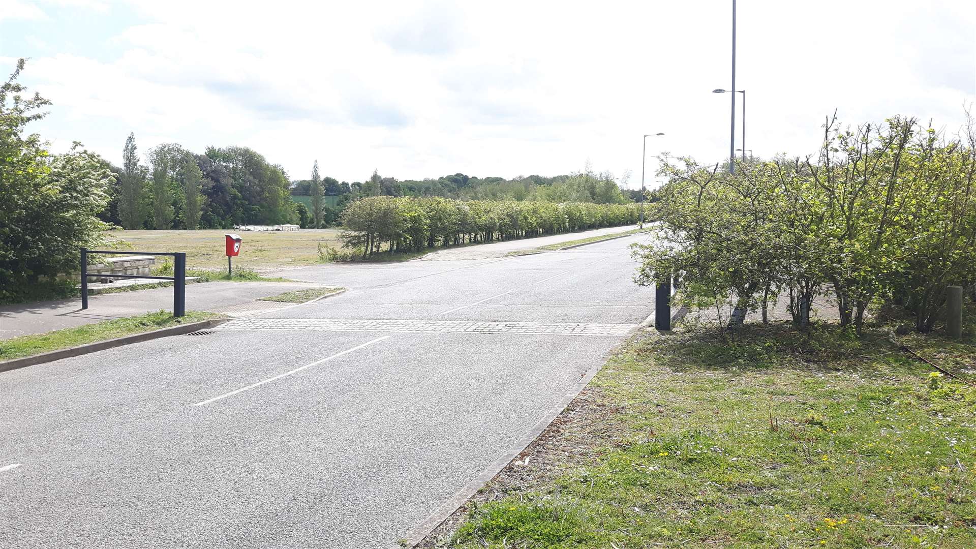 The site at Colliers Road, Betteshanger, where Quinn Estates wants to build 210 houses next to Betteshanger Sustainable Parks