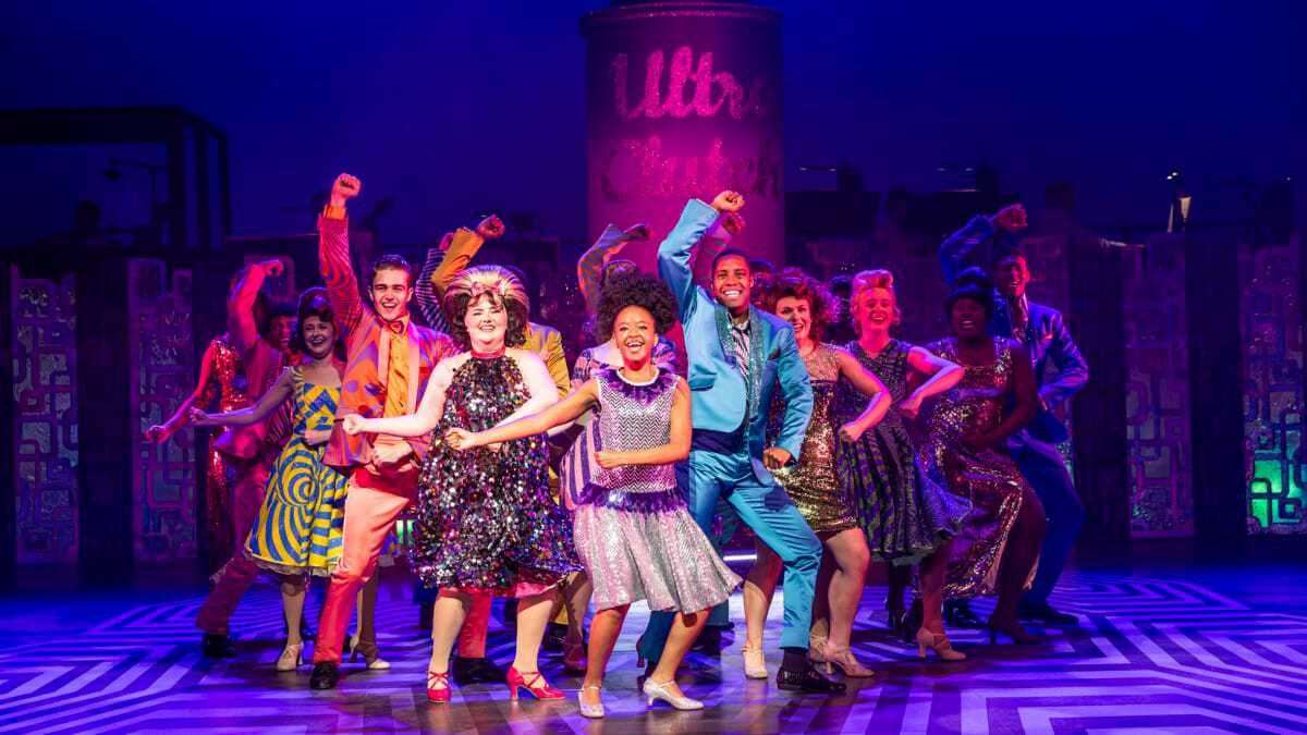 All-singing, all-dancing musical Hairspray is at the Marlowe Theatre in Canterbury. Picture: Ellie Kurttz