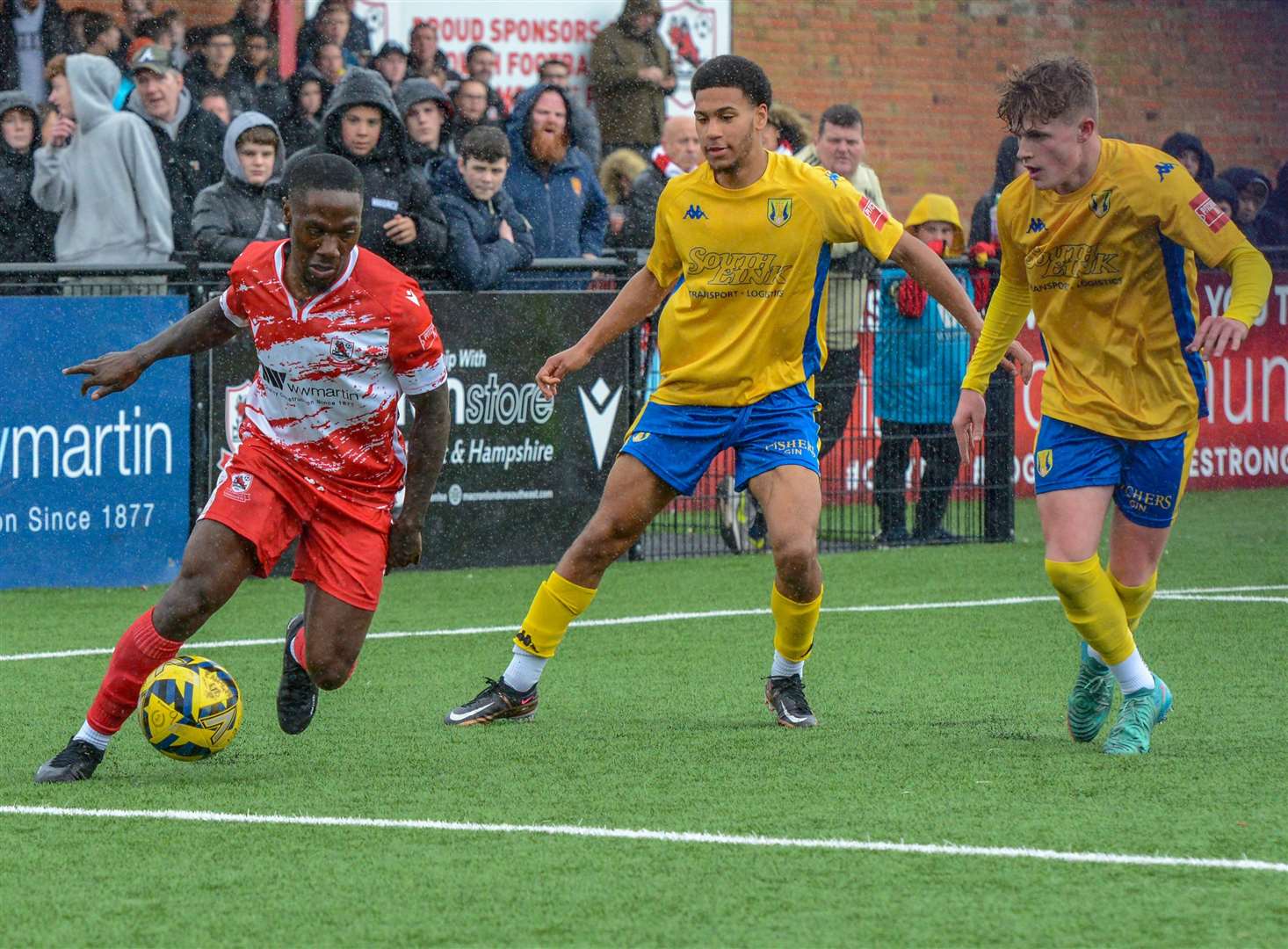 Ramsgate were 7-2 winners over Lancing on Saturday. Picture: Stuart Watson