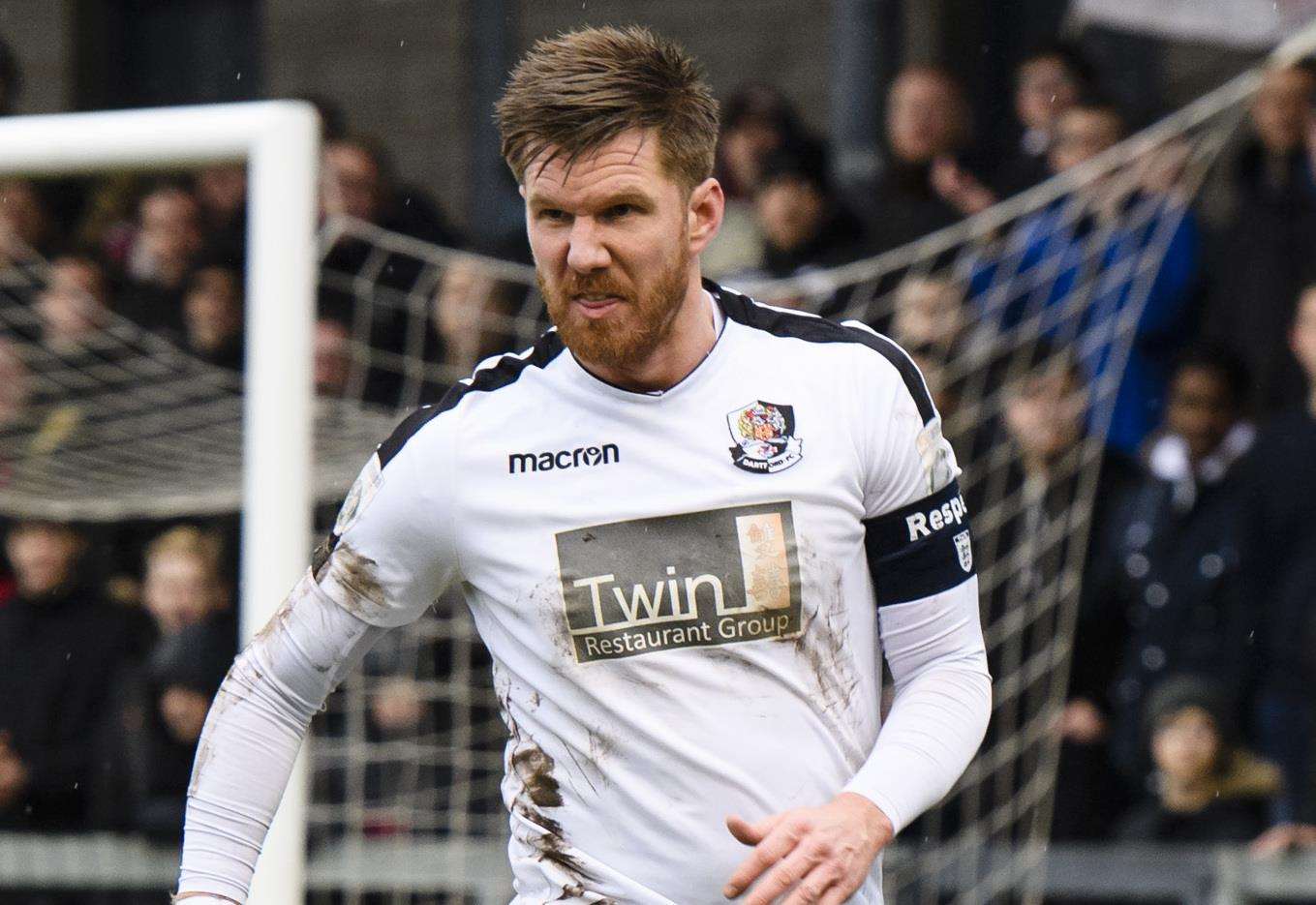 Elliot Bradbrook scored the winner for Dartford. Picture: Andy Payton