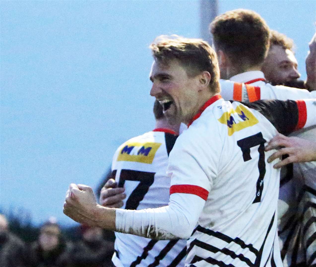 Tom Chapman – scored for Deal Town in last Wednesday’s 2-0 derby victory at Lydd. Picture: Paul Willmott