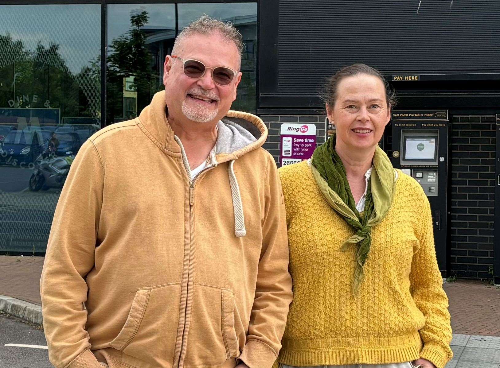 Repton Park residents Colin and Fiona Fraser-Pritchard think the initiative can allow the new cinema to thrive