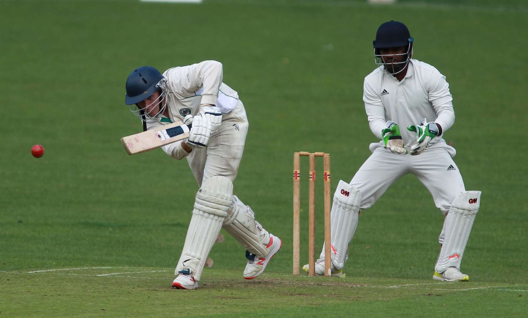 George Davis, left, is the new captain of Leeds & Broomfield. Picture: John Westhrop