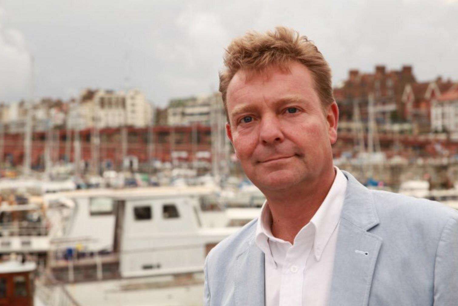 Craig Mackinlay at Ramsgate harbour (7314334)