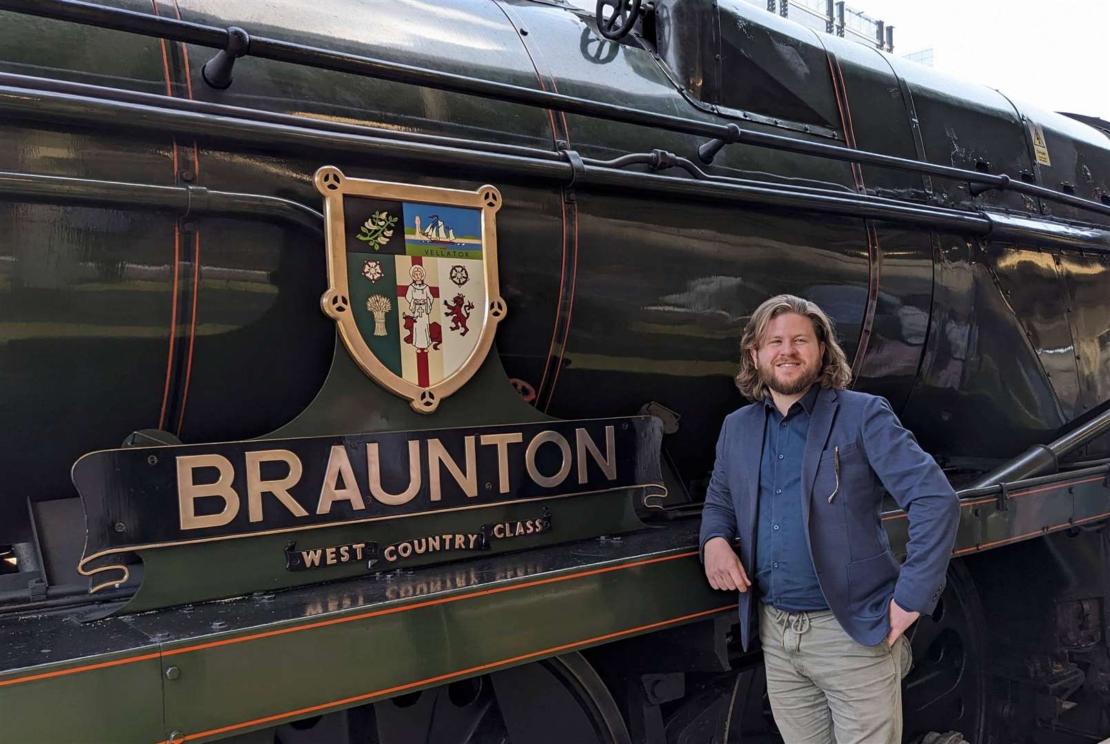 Reporter Rhys Griffiths joins The Steam Dreams Rail Co. lunchtime Garden of England rail tour from London Victoria