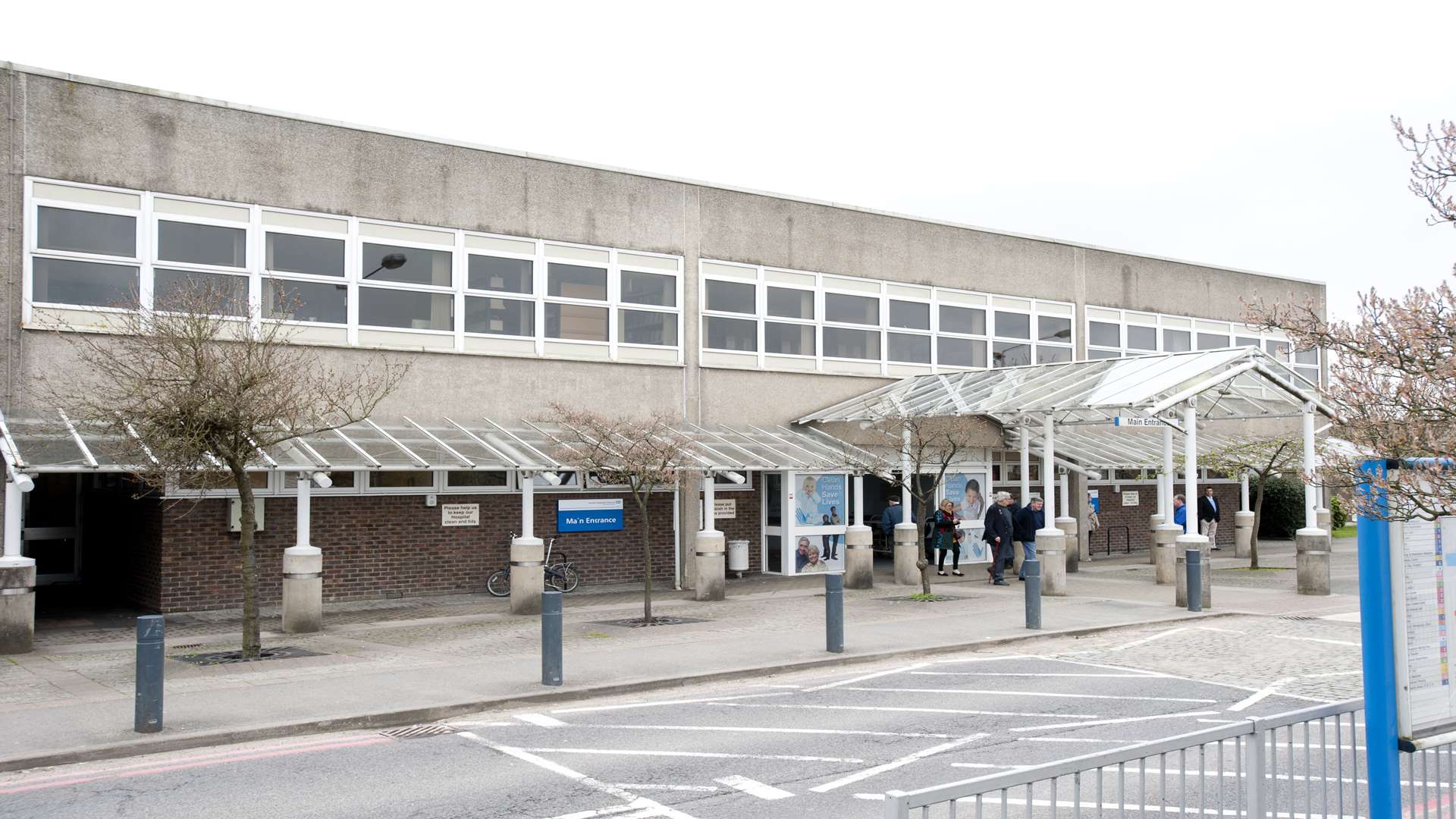 The William Harvey hospital in Ashford