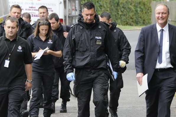 Police out in force after the Singleton Lake attack