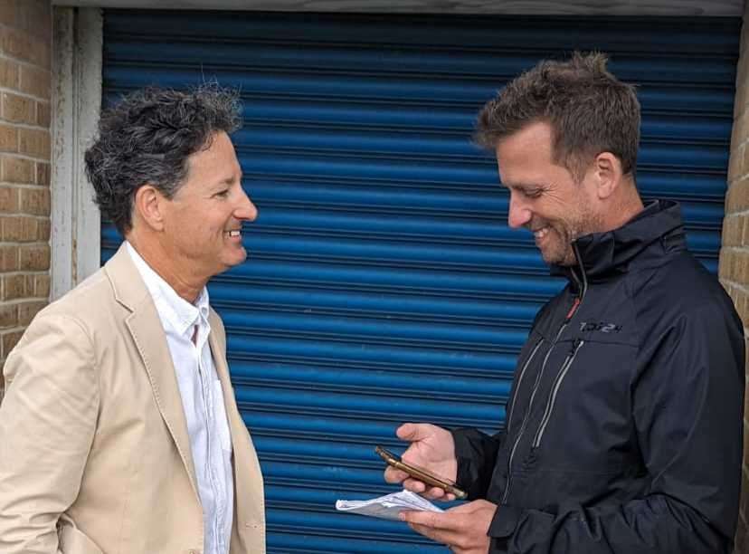 Relaxed Gillingham chairman Brad Galinson talks to sports reporter Luke Cawdell ahead of the 2023/24 season