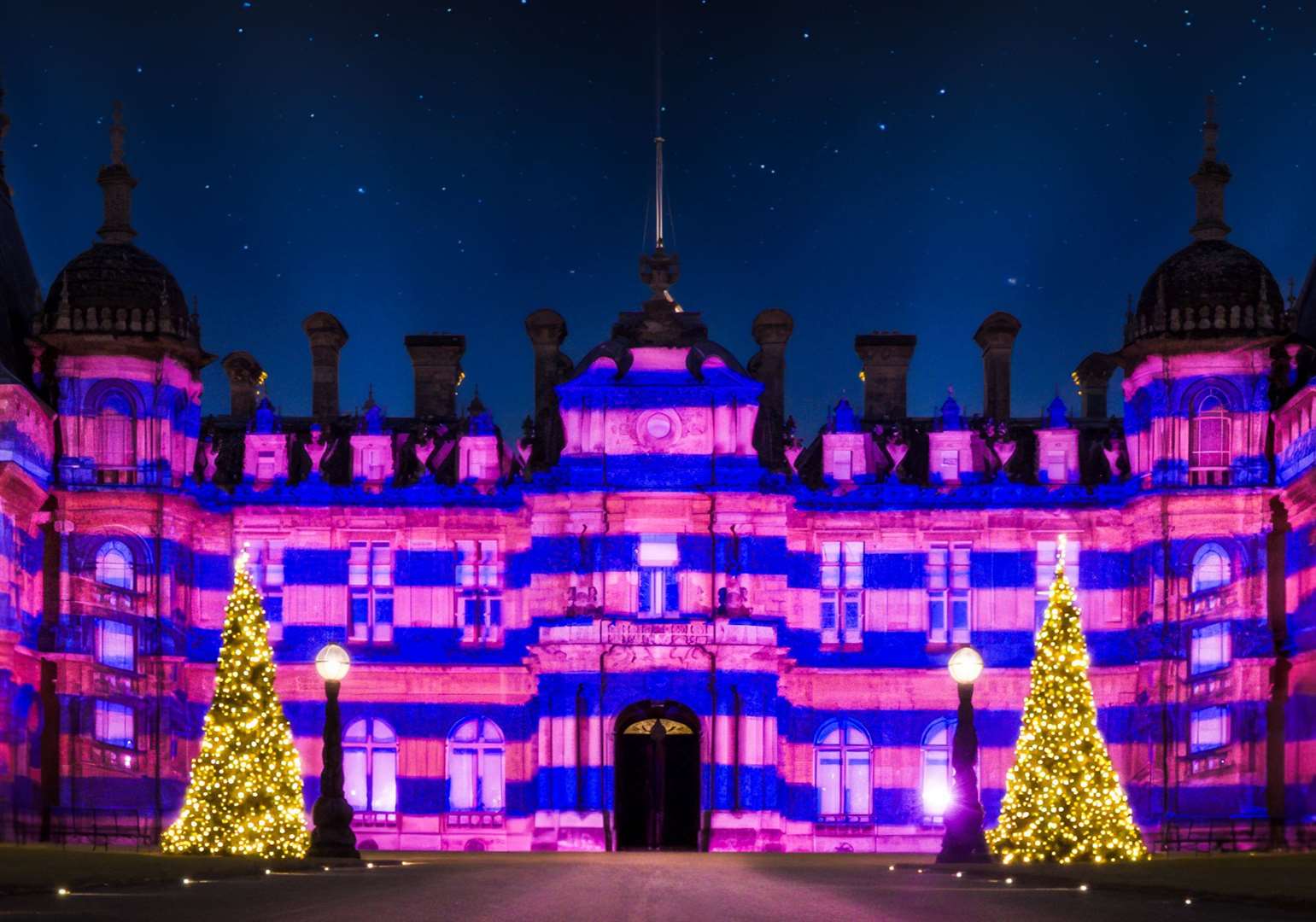 Waddesdon Manor is being transformed for the Christmas season. Picture: © Waddesdon Manor / National Trust