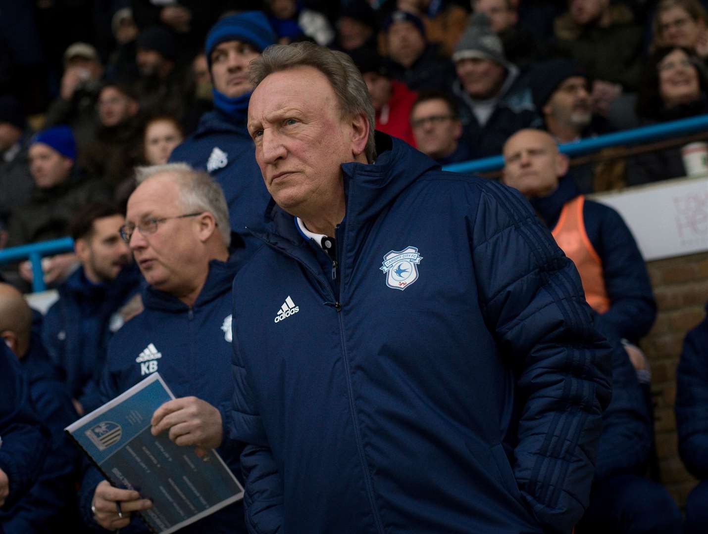 Neil Warnock works as a football advisor at Torquay United these days.