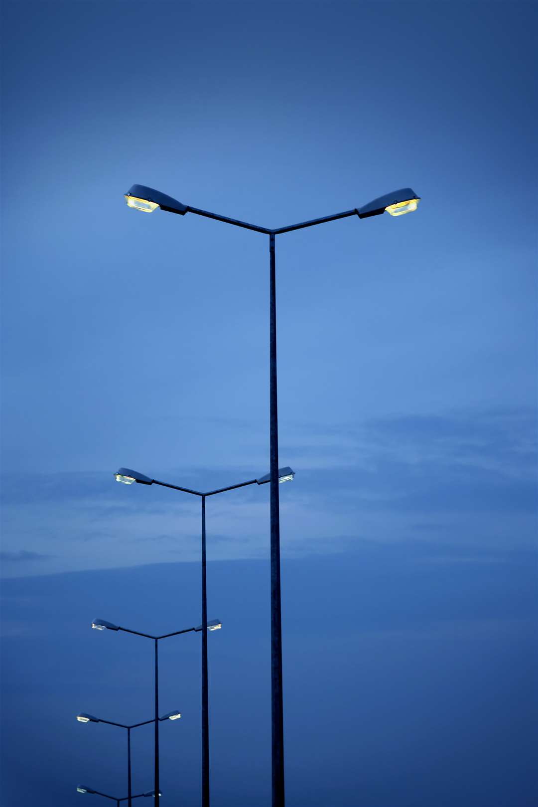 Kent County Council switched off street lights in some areas to save money