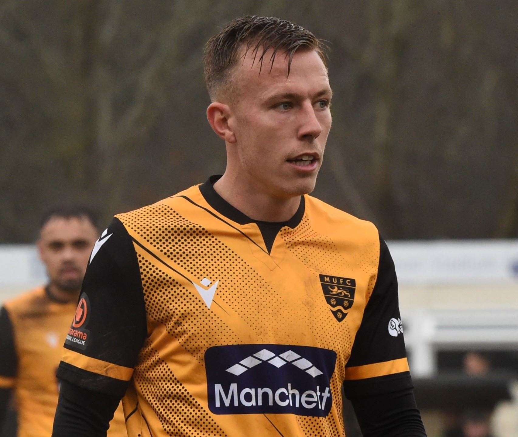 Maidstone United midfielder Sam Corne Picture: Steve Terrell