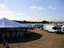 Travellers on the site in Sole Street