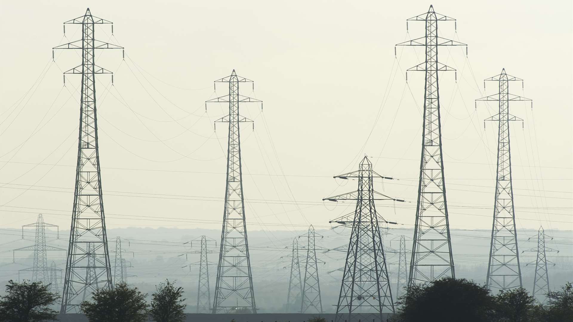 electricity pylons