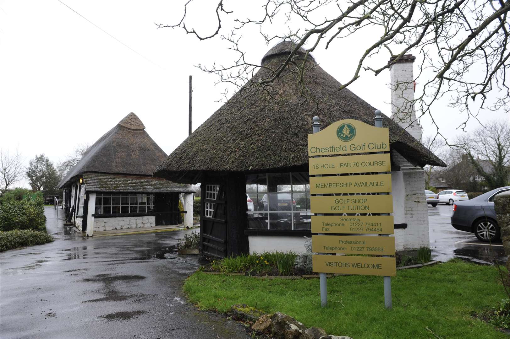 The incident happened at Chestfield Golf Club, near Whitstable