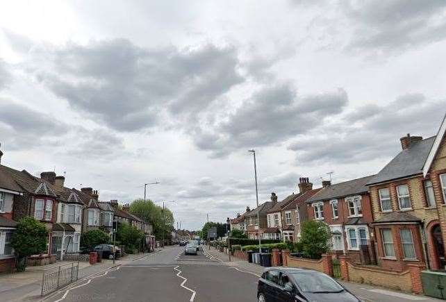 Traffic is backing up along The Brent in Dartford. Picture: Google Street View