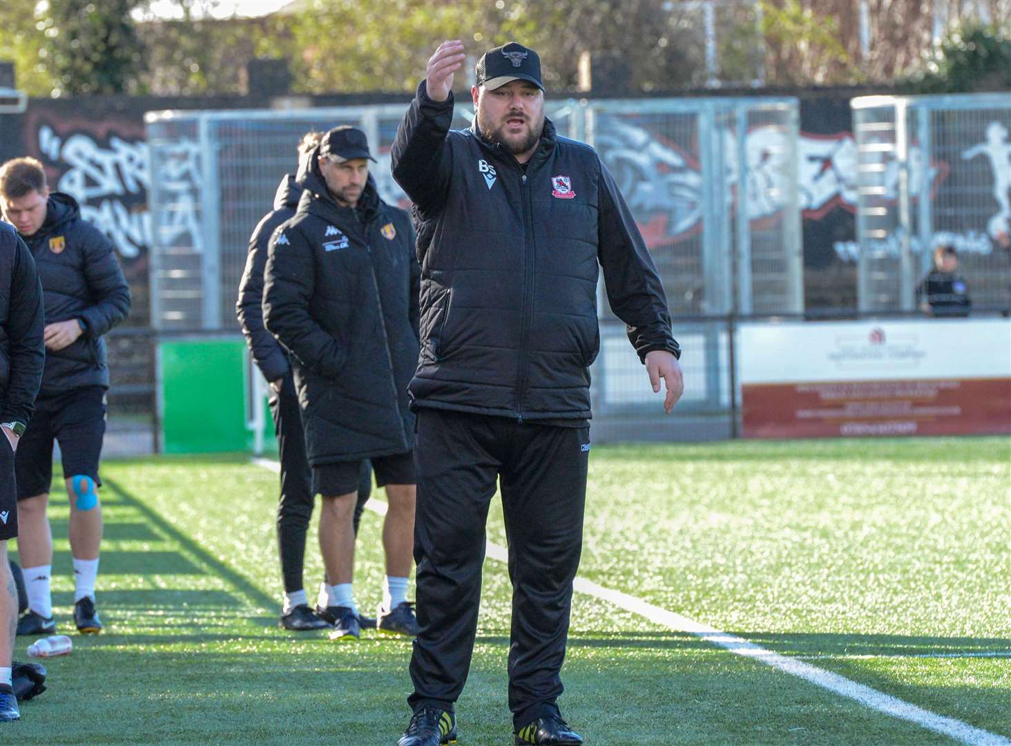 Ramsgate boss Ben Smith. Picture: Stuart Watson