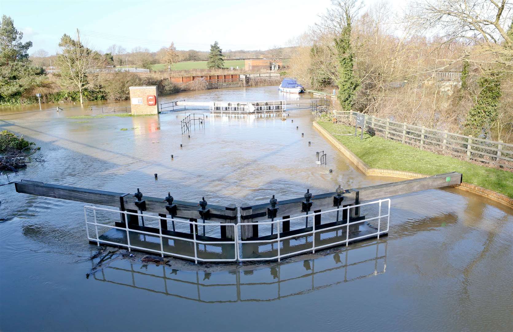 The warning has been enforced for the lower River Medway. Stock picture: Matthew Walker