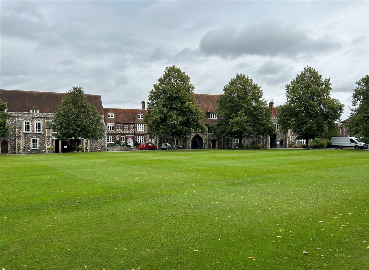 The King's School Canterbury's grounds are in the precincts of the city's cathedral