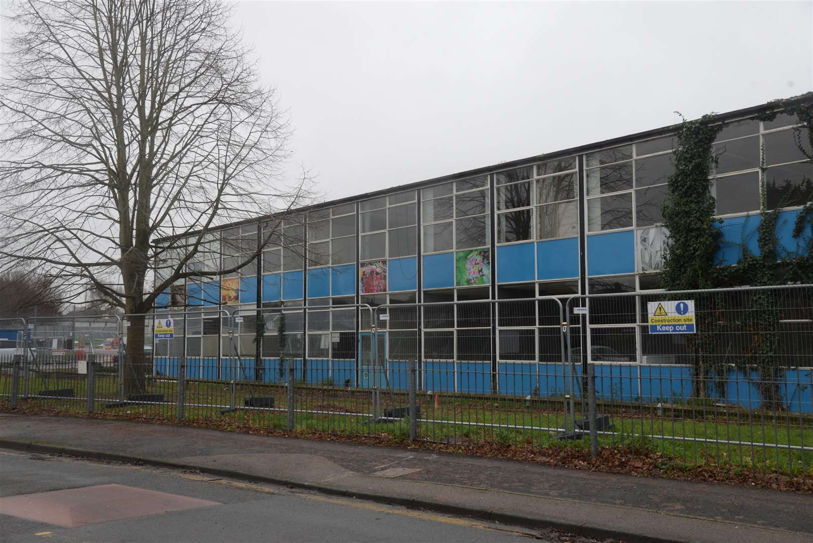 The former Chaucer School in Spring Lane, Canterbury. Picture: Chris Davey