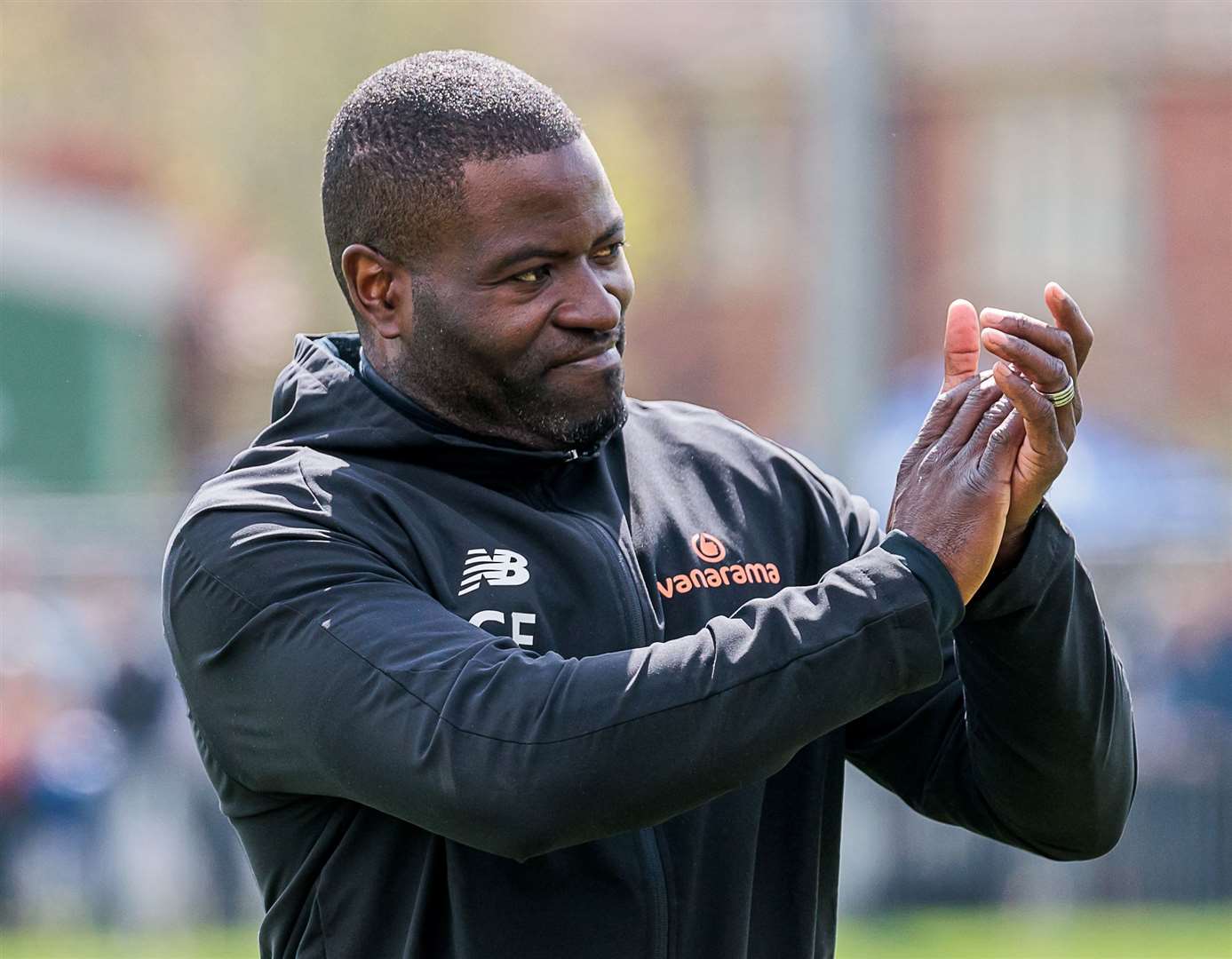 Maidstone manager George Elokobi - has agreed terms with Portuguese forward Bruno Andrade. Picture: Helen Cooper