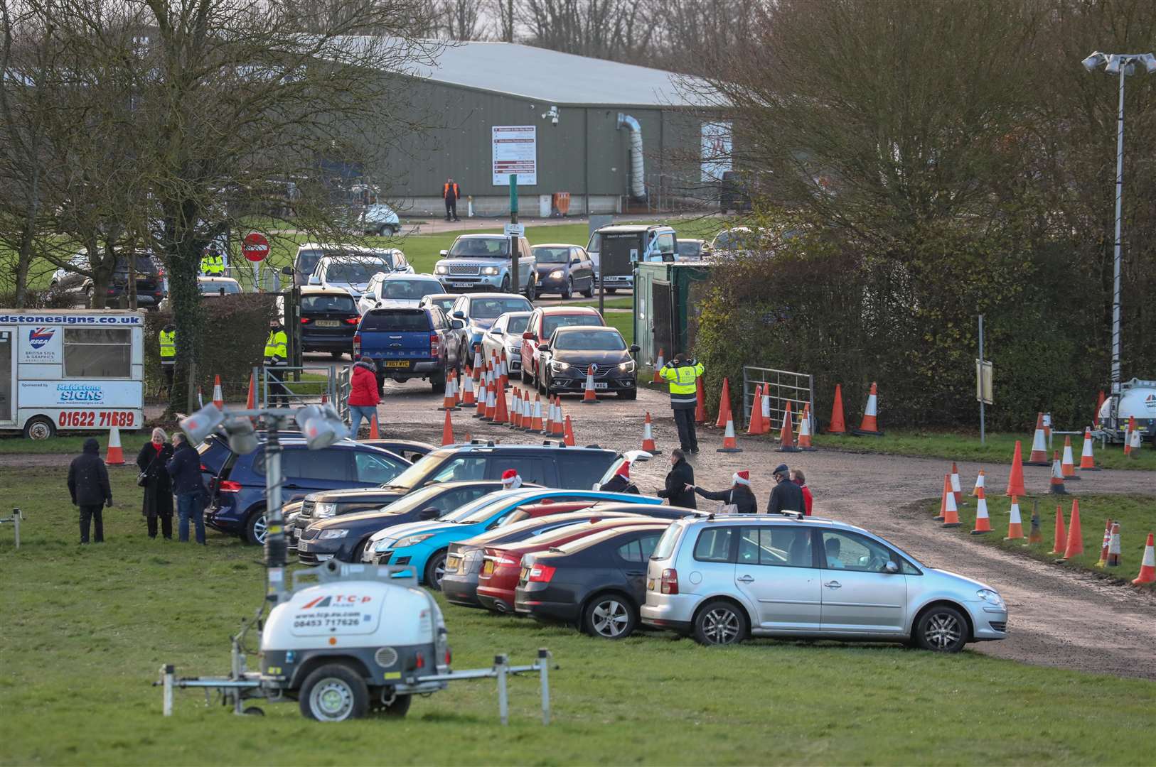 The Winter Wonderland event at Detling near Maidstone. Picture: UKNIP