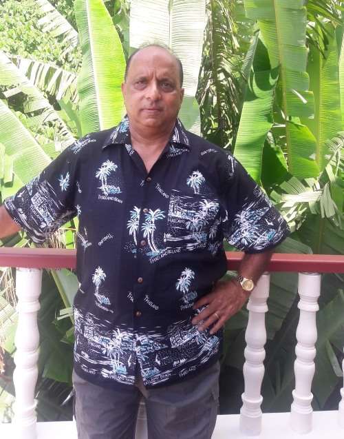 Amrik Bamotra, 63, a radiology support worker at King George Hospital in London (BHRUT)