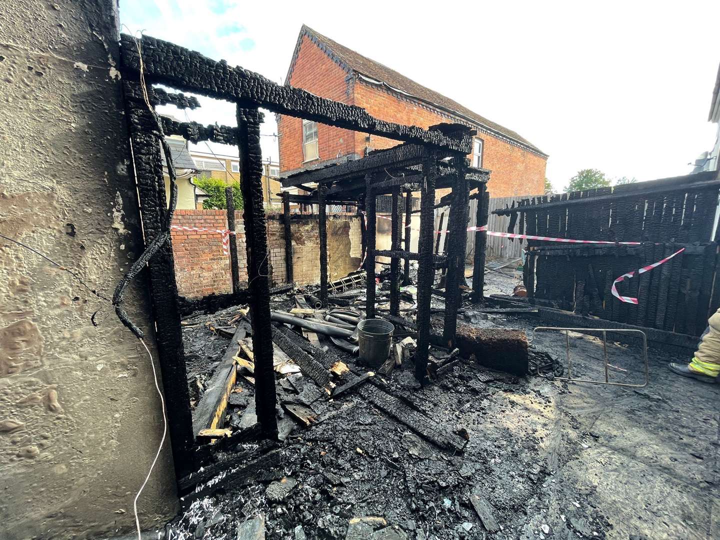 Atman Clinic in Southborough, near Tunbridge Wells, which was hit by a big fire. Picture: Geoff Montague-Smith