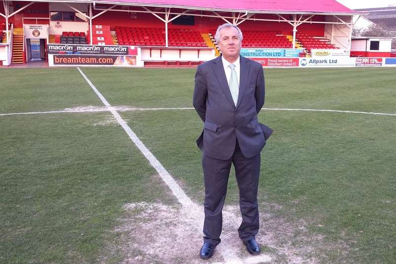 Ebbsfleet United chief executive Peter Varney