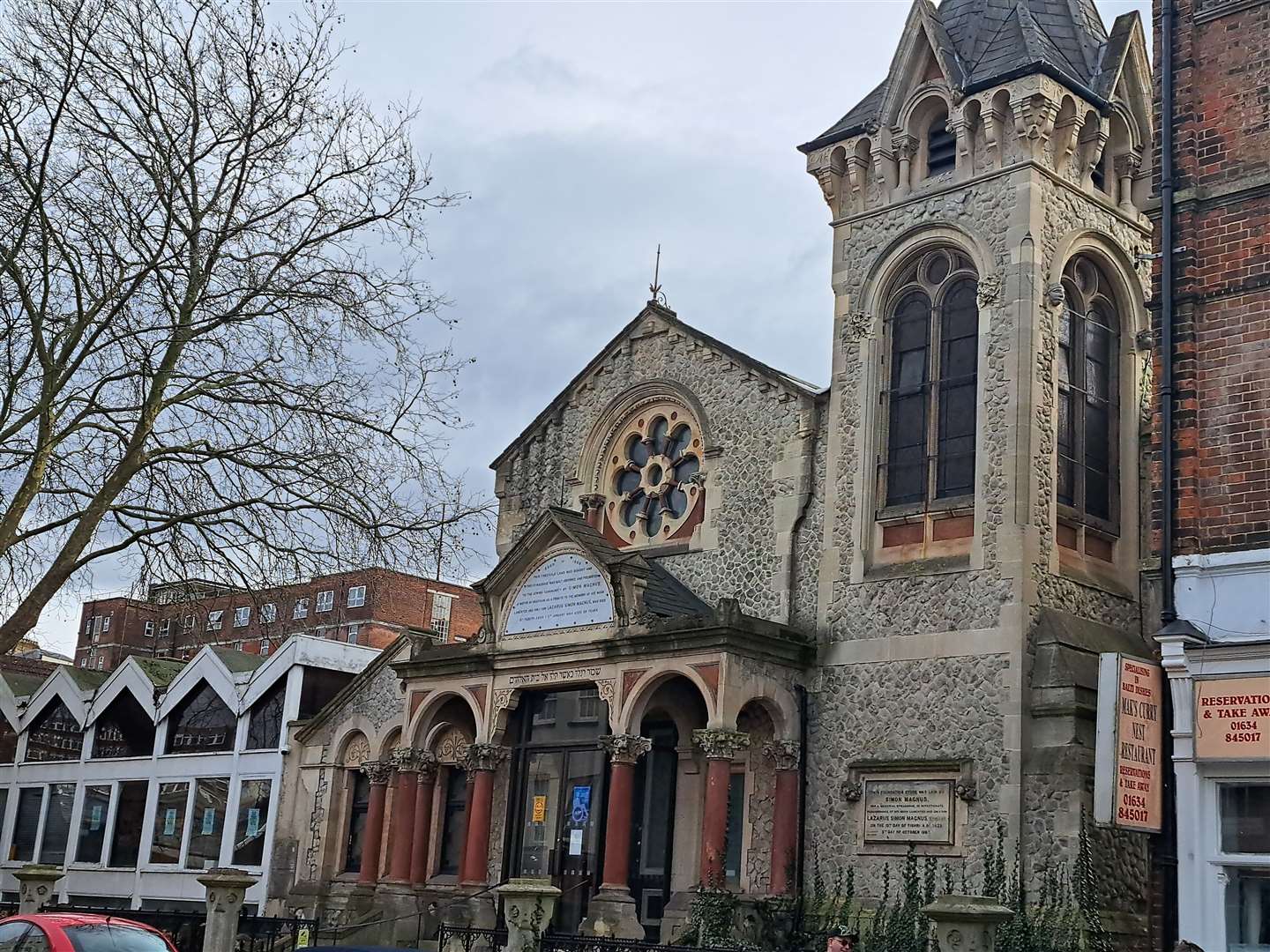 Chatham Memorial Synagogue was already Grade II listed, but now so is its burial ground and the Lazarus Magnus tomb within