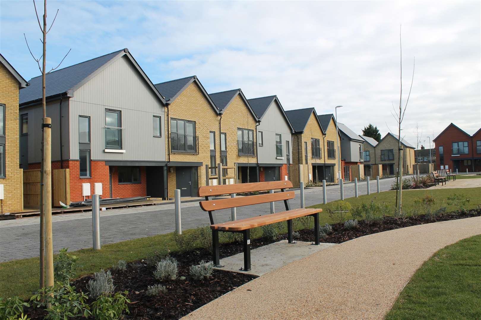 New housing at Wild Ash Croft