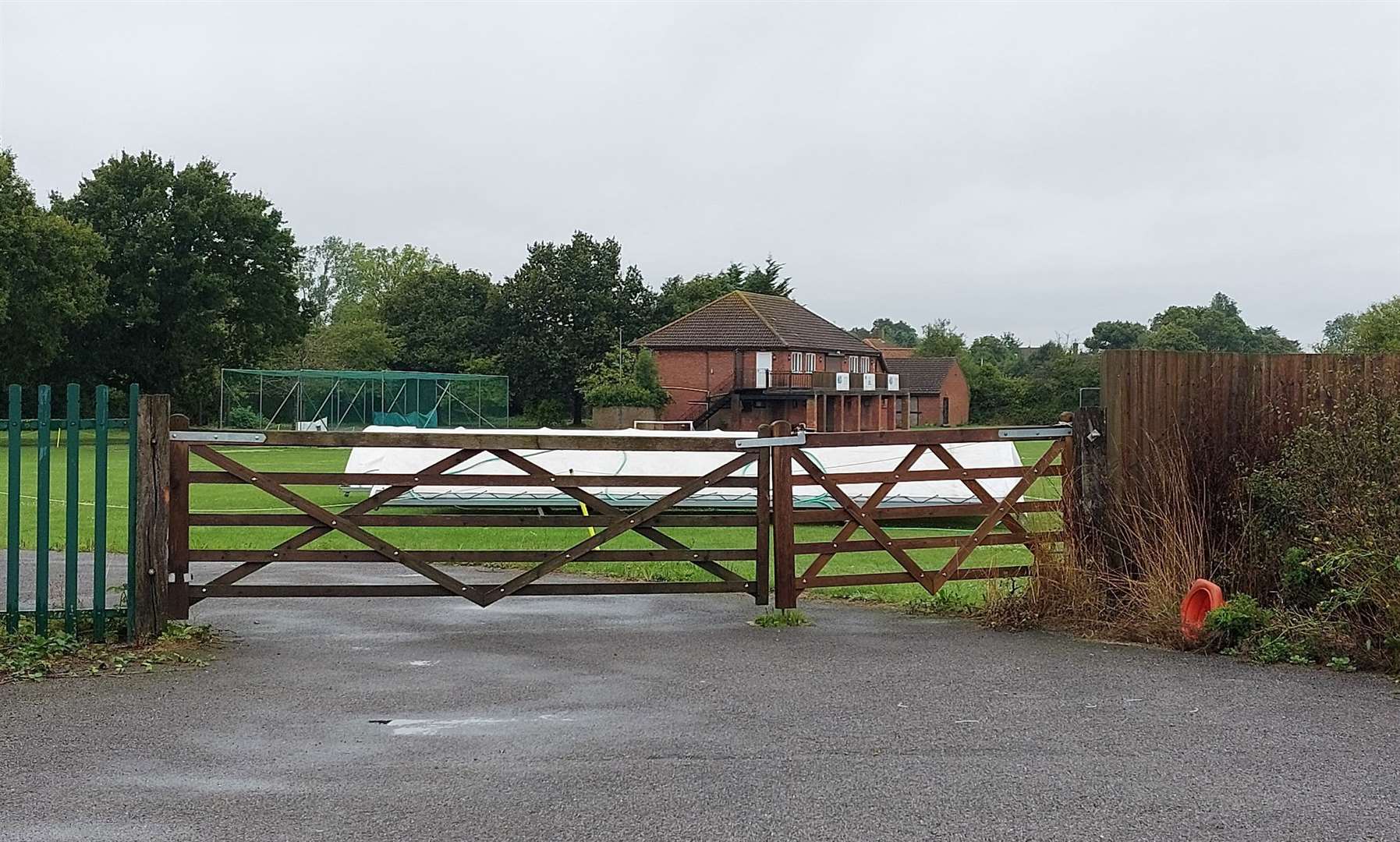 Ashford Town Cricket Club is just a stone’s throw from the proposed Pentland Homes development site