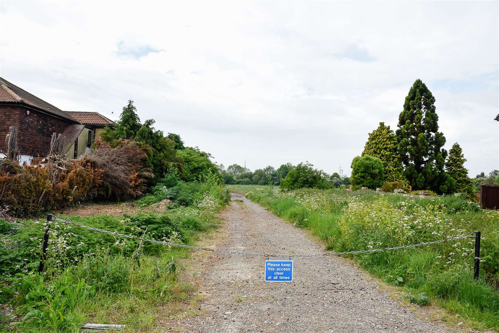 The entrance to the site. Picture: Alan Langley (11133578)